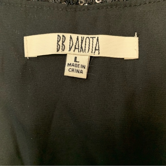 BB DAKOTA Black Sequined Dress - Picture 5 of 7